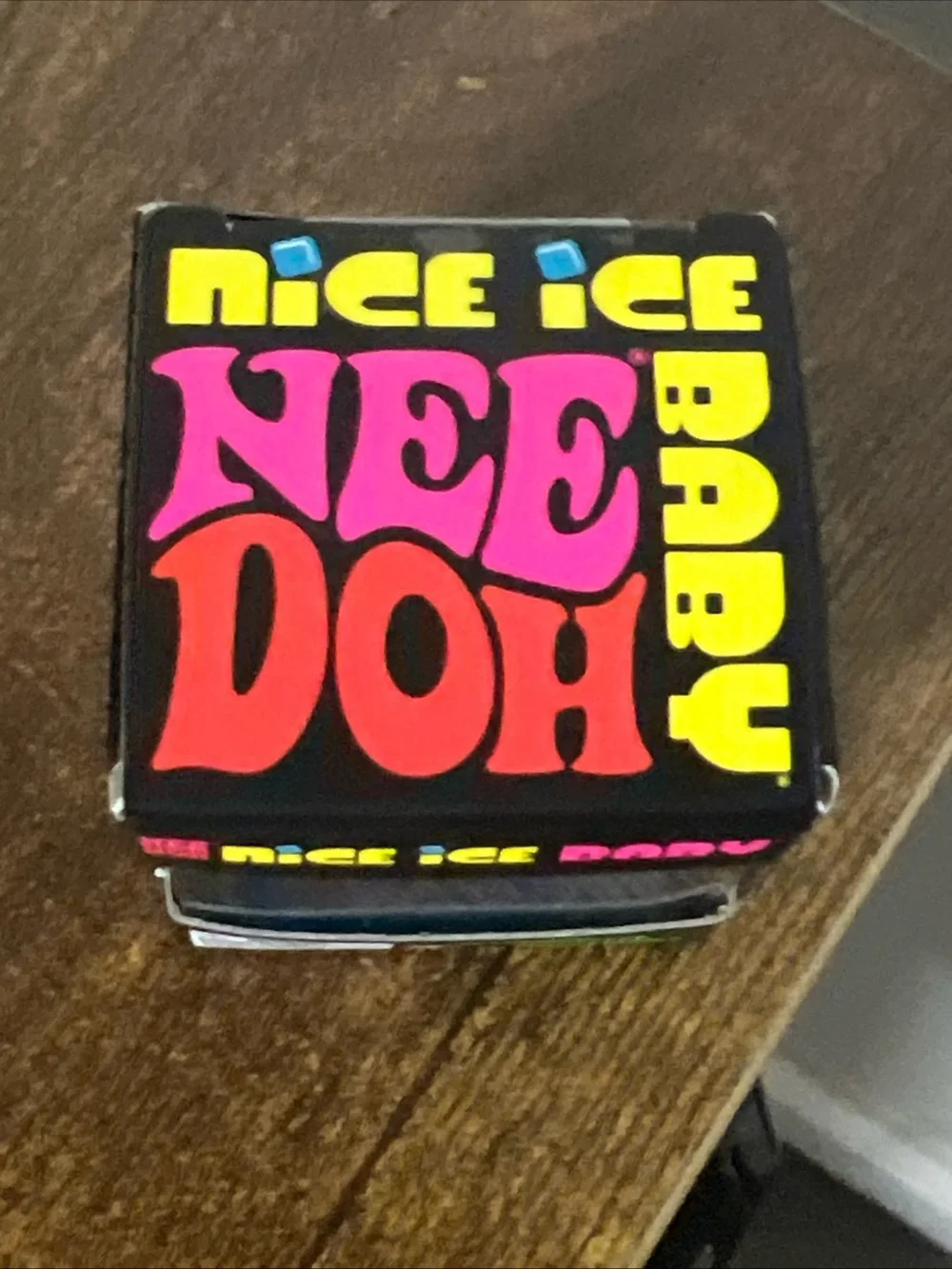 Needoh Nice Nice Baby Blue Squish Toy